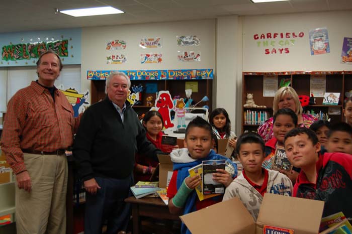 Delivery of Half Price Books' Donations
